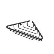 Triangle 1-Tier Corner Shower Caddy - Black