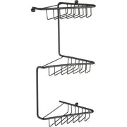 Triangle 3-Tier Corner Shower Caddy - Black