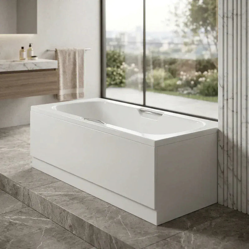 Twin Grip Supercast Reinforced Bath 1700mm x 700mm