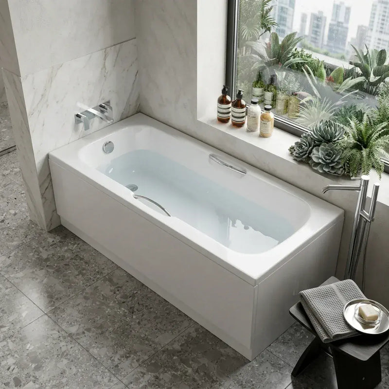 Twin Grip Supercast Reinforced Bath 1700mm x 700mm