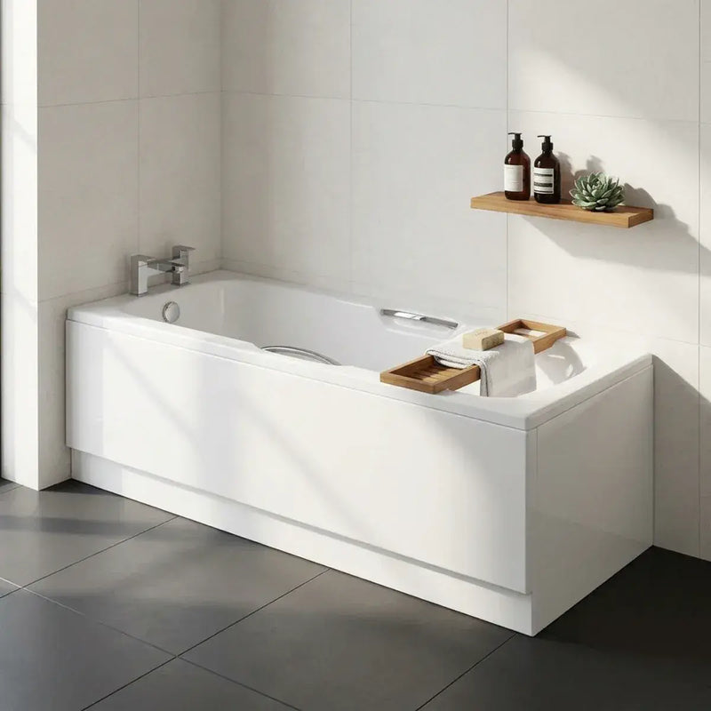 Twin Grip Supercast Reinforced Bath 1700mm x 700mm