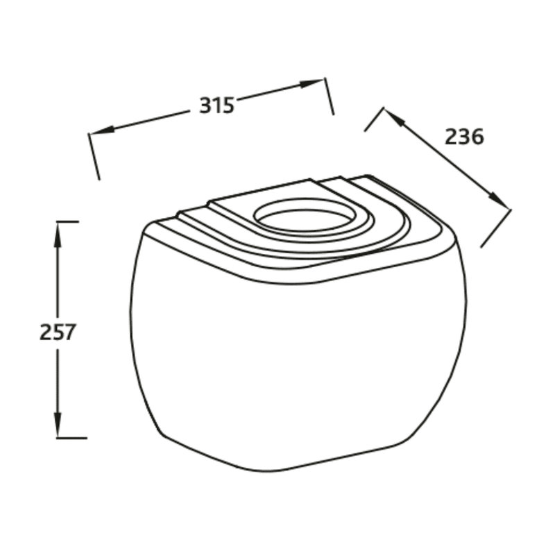 Urinal Auto Cistern - White - Various Sizes