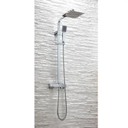Vegar Bathroom Pack with Vanity Unit, L Shape Bath, Taps and Dual Shower