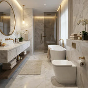 Vegar Rimless Back To Wall Short Projection Toilet and Soft Close Seat