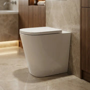 Vegar Rimless Back To Wall Short Projection Toilet and Soft Close Seat