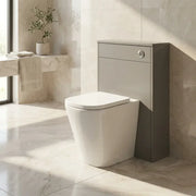Vegar Rimless Back To Wall Short Projection Toilet and Soft Close Seat