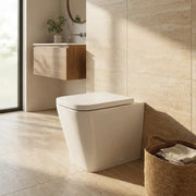 Vegar Rimless Back To Wall Toilet, Rimless, Comfort Height