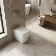 Vegar Rimless Back To Wall Toilet, Rimless, Comfort Height