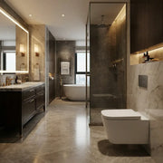 Vegar Rimless Wall Hung Short Projection Toilet and Soft Close Seat