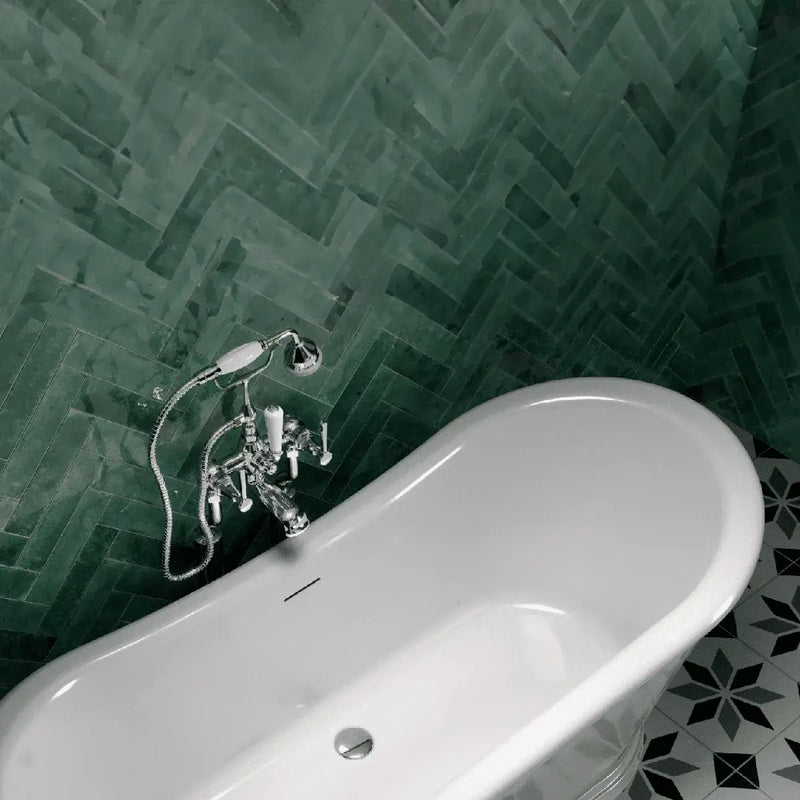 Victoria 1640 x 700mm Traditional Freestanding Bath | Twin Skinned Double Ended Roll Top