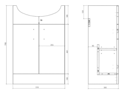 Visione Bathroom Vanity Pack with Bath, Toilet, Basin Set, Optional Taps and Wastes, by Bathcenterpro