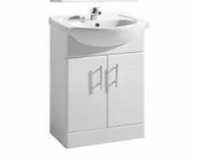 Visione Bathroom Vanity Pack with Bath, Toilet, Basin Set, Optional Taps and Wastes, by Bathcenterpro