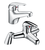 Visione Bathroom Vanity Pack with Bath, Toilet, Basin Set, Optional Taps and Wastes, by Bathcenterpro