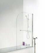 Visione Vanity and Toilet Unit Bathroom Pack with Bath Screen and Dual Shower