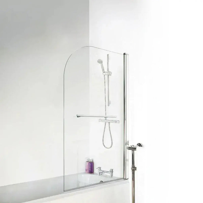 Visione Vanity and Toilet Unit Bathroom Pack with Bath Screen and Dual Shower