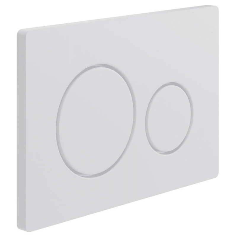 Wall Hung 1.1m Toilet Frame and Cistern inc Round Flushplate