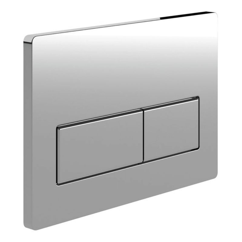 Wall Hung 1.1m Toilet Frame and Cistern inc Square Flushplate
