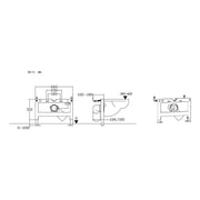 Wall Hung WC Frame (exc. Cistern)