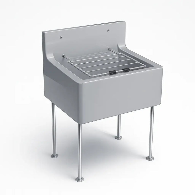 Warwick 468 Cleaner Sink with Back
