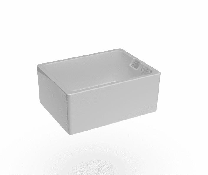 Warwick Belfast Sink with Back 600 x 455mm