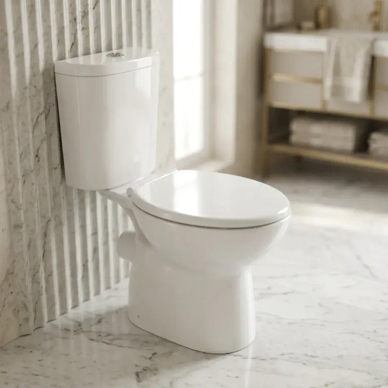 Warwick Close Coupled Rimless Toilet & Soft Close Seat