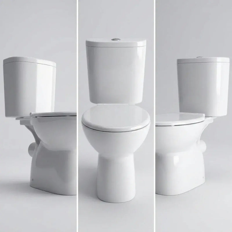 Warwick Close Coupled Rimless Toilet & Soft Close Seat