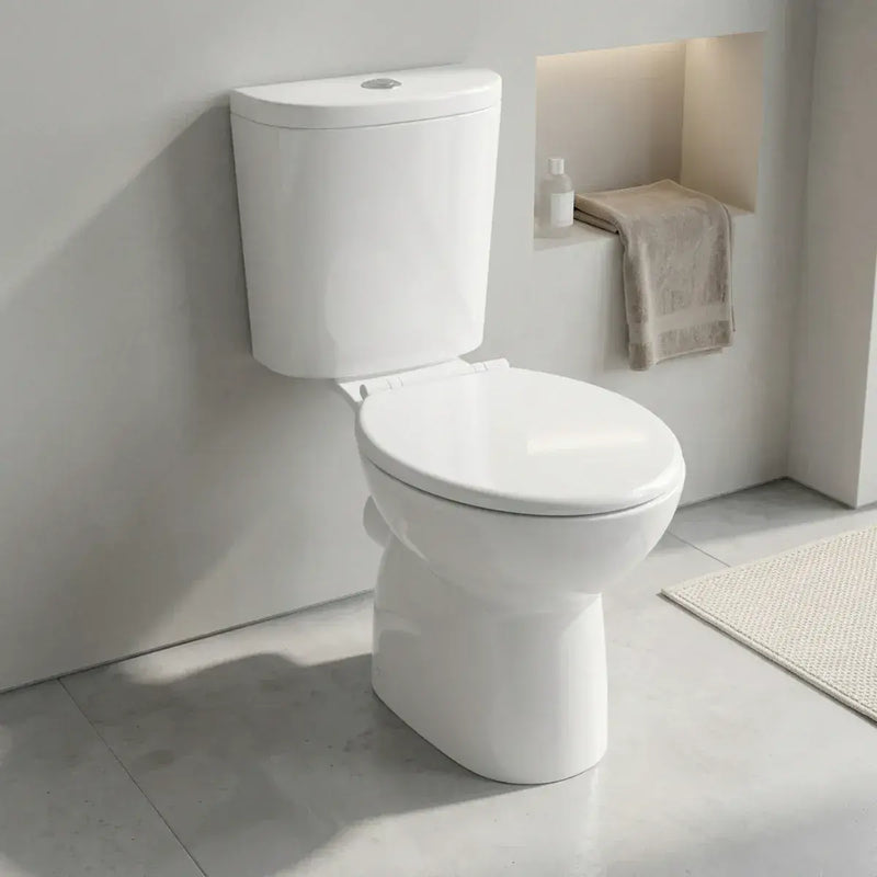 Warwick Close Coupled Rimless Toilet & Soft Close Seat