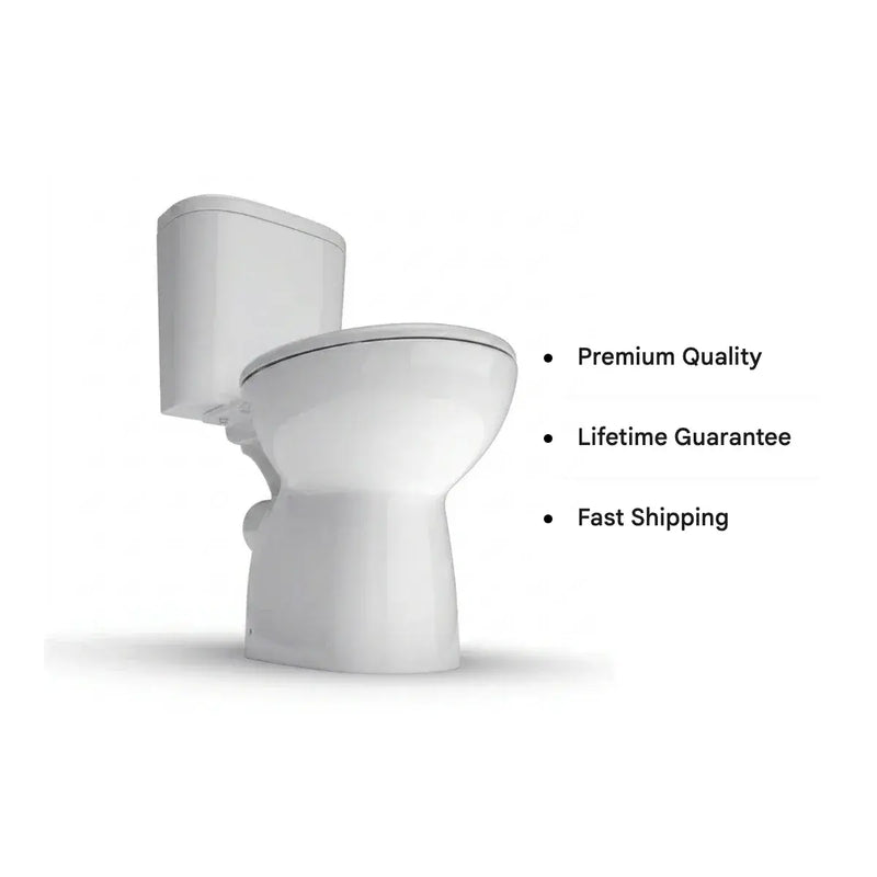 Warwick Close Coupled Rimless Toilet & Soft Close Seat
