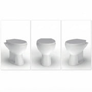 Warwick Loe Level Toilet Pan and Soft Close Seat