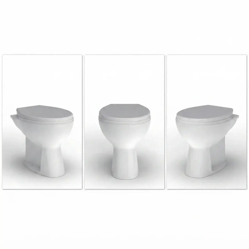Warwick Loe Level Toilet Pan and Soft Close Seat