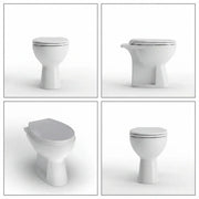 Warwick Loe Level Toilet Pan and Soft Close Seat