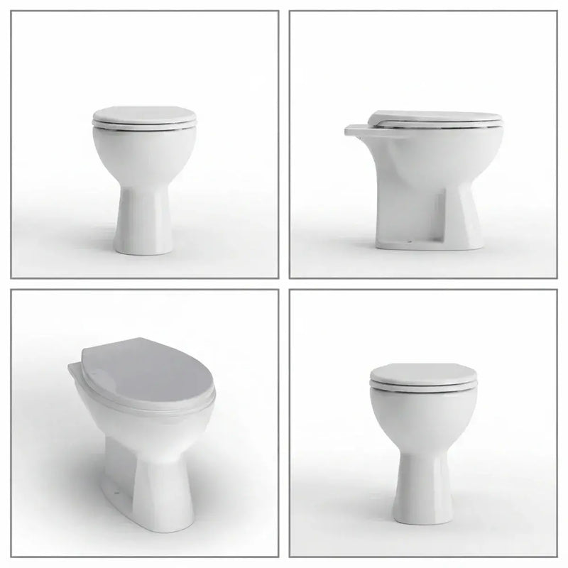 Warwick Loe Level Toilet Pan and Soft Close Seat