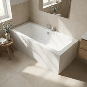 Zenith Acrylox Reinforced Double Ended Bath - 1700 x 700mm