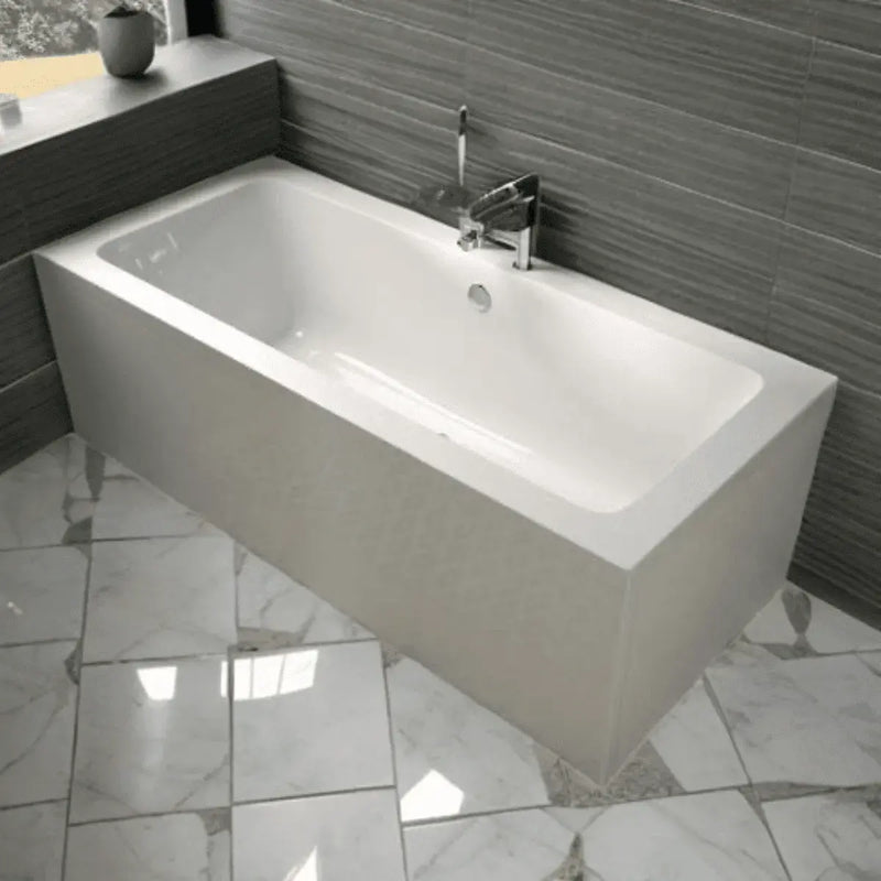 Zenith Acrylox Reinforced Double Ended Bath - 1700 x 750mm