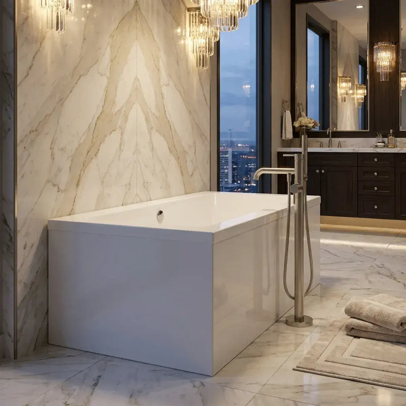 Zenith Acrylox Reinforced Double Ended Bath - 1700 x 700mm