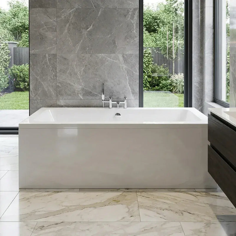 Zenith Acrylox Reinforced Double Ended Bath - 1700 x 750mm