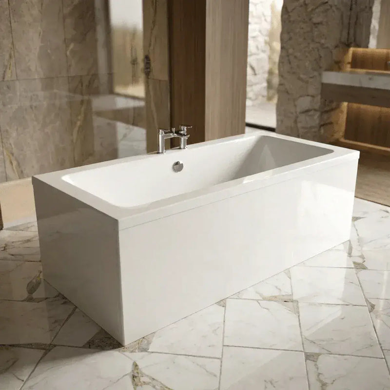 Zenith Acrylox Reinforced Double Ended Bath - 1700 x 700mm