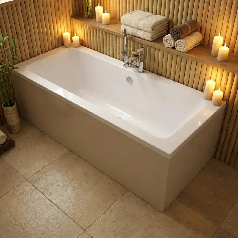 Zenith Acrylox Reinforced Double Ended Bath - 1700 x 750mm