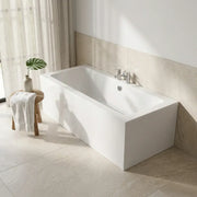 Zenith Acrylox Reinforced Double Ended Bath - 1700 x 700mm