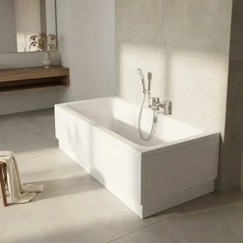 Zenith Acrylox Reinforced Single Ended Bath - Lifetime Guarantee - 1700 x 700mm