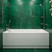 Zenith Acrylox Reinforced Single Ended Bath - Lifetime Guarantee - 1700 x 700mm