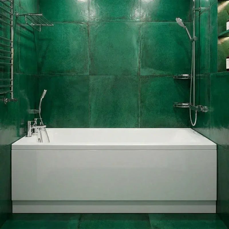 Zenith Acrylox Reinforced Single Ended Bath - Lifetime Guarantee - 1700 x 700mm